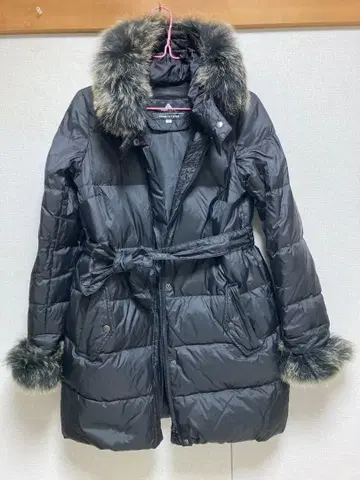 PINGORA 블랙 충전솜 코트 M