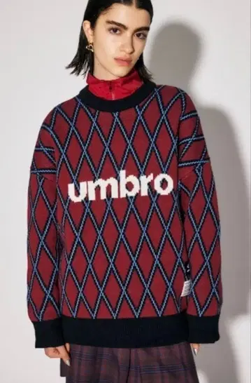 MOUSSY UMBRO 콜라보 니트