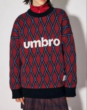 MOUSSY UMBRO 콜라보 니트