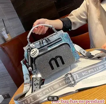 스팽글 키라 메탈릭 숄더백 시퀀스 새상품 미사용 배송비 포함