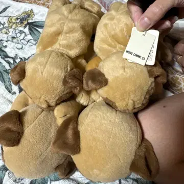 MONO COMME CA 봉제 인형 4체 세트