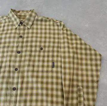 Patagonia 옴브레 체크 긴팔 셔츠 M