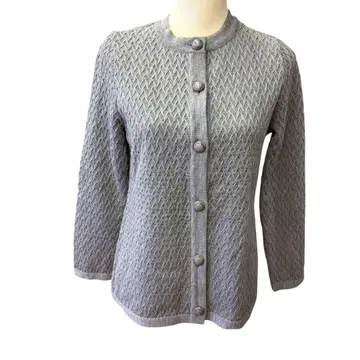 피에르 가르뎅 미사용 새상품 일본제 울 가디건