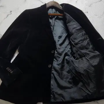 XL 상당 Salvatore Ferragamo 테일러드 자켓 벨로아