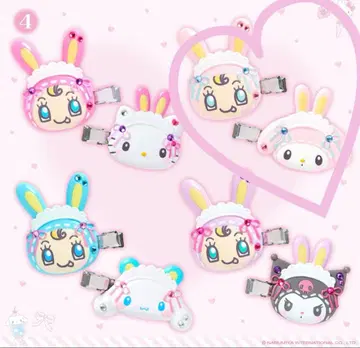 메조피아노 x 산리오 캐릭터즈 앞머리 클립 마이멜로디 베리에짱