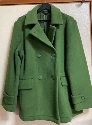 BROOKS BROTHERS 그린 피 코트 14