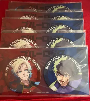 블루 록 블루록 미츠코시 이세탄 미하엘 카이저 이사기 요이치 캔뱃지