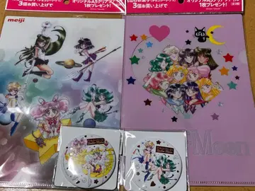 메이지 세일러문 오리지널 캔 거울 클리어 파일