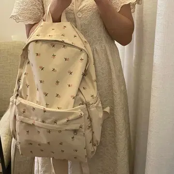 꽃무늬 백팩 백팩