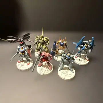 건담 미니 피규어 셀렉션 7체