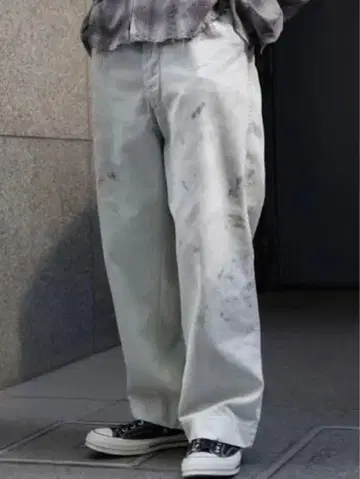 BOWWOW STAINED WORK TROUSERS 치노 팬츠