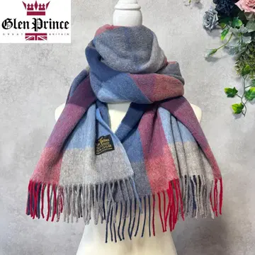 글렌 프린스 램스울 100% 머플러 대형 glen prince