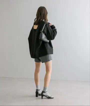 미스틱 백산 풀오버 베이지, 블랙 세트