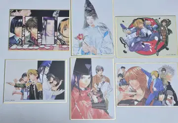 히카루의 바둑 원화전 미니 색지 6장 세트