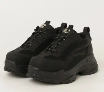 EMODA 블랙 하이 벌키 스니커즈