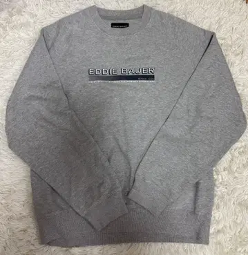 Eddie Bauer 그레이 크루넥 트레이닝복