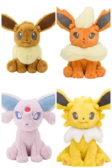 [ 새상품급 ] 포켓몬 후와다키 이브이/부스터/썬더/에브이