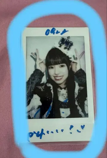 쿠우시 카렌 생일 이후 판매 사인, 댓글 포함 폴라로이드