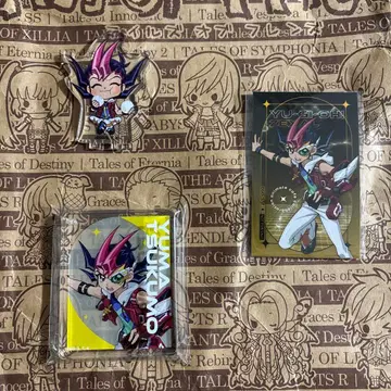 애니메이트 카페 유희왕 제알 츠쿠모 유마 세트 3종