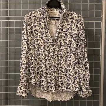 Frank & Eileen 꽃무늬 긴팔 셔츠 XXS