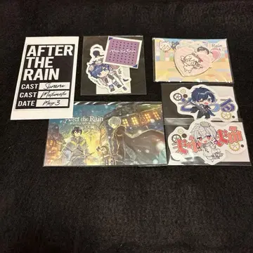 After the Rain 소라루 마후마후 스티커 씰