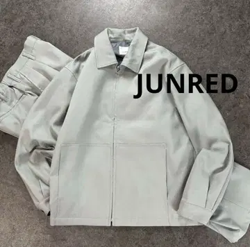[ 새상품급 ] JUNRED 준레드 셋업 자켓 라이트 민트 S