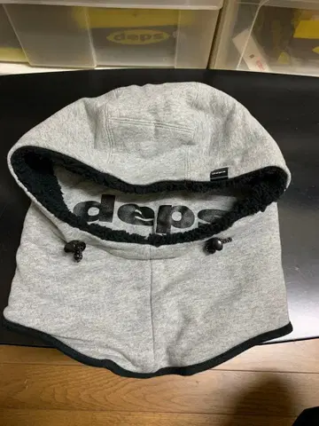 deps NECK HOODIE GRAY 넥 후디 데프스 그레이