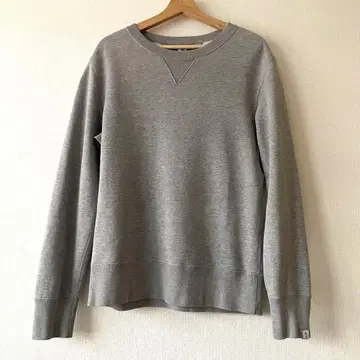 LOOPWHEELER 루프 휠러 빔즈 맨투맨 L 라이트 그레이