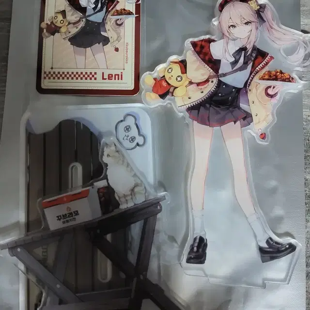 꾸브라꼬 이터널리턴 레니 아크릴 스탠드 포카 세트