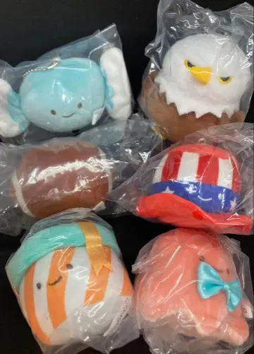 닛코리-노 미국 봉제 인형 흰머리수리 기타 가챠가챠