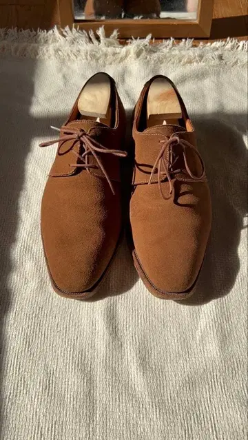 Crockett&Jones Goodwood 브라운 스웨이드 UK8.5