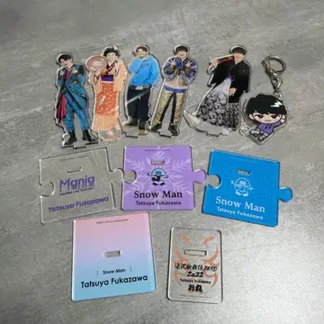 SnowMan 후카사와 타츠야 아크릴 스탠드 아크릴 키링