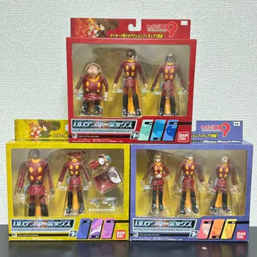 사이보그 009 제로제로 넘버 박스 BANDAI 피규어 세트