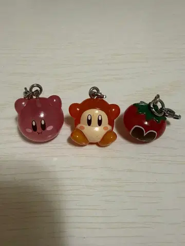 별의 커비 표식 액세서리 커비, 와돌디, 맥시멈 토마토