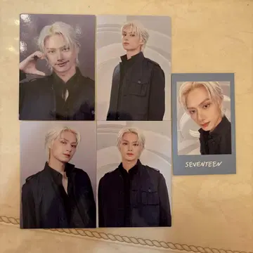 세븐틴 준 일콘 NEW_ 랜덤 트레카 인스턴트 포토 세트
