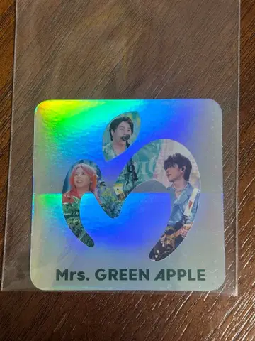 Mrs. GREEN APPLE 영화 혜택 스티커