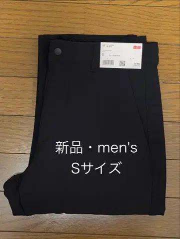 유니클로 웜 스트레치 팬츠 2025 가을/겨울 블랙 S 사이즈 새상품