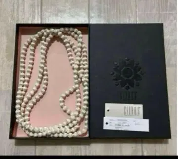 CITRUS 시트러스 실크 우드비즈 목걸이