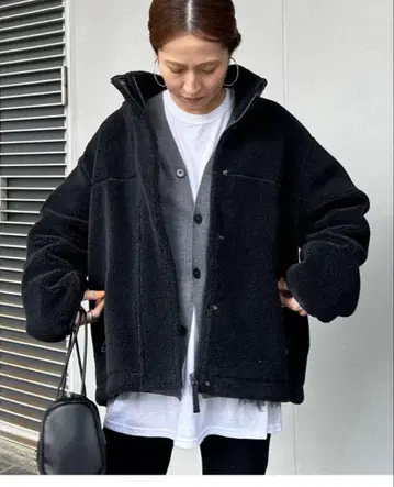 프레임워크 울 보아 스탠드 블루종 새상품