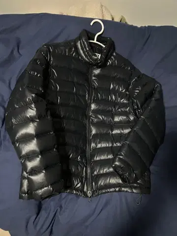 Camp 7 블랙 다운 자켓 M