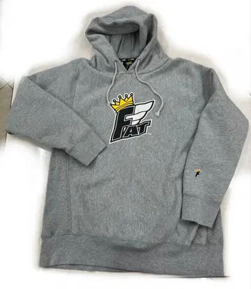 FAT SKINNY 후드티 그레이