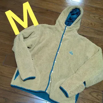 CHUMS 본딩 플리스 자켓 M 베이지 미튼