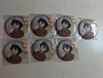 문호 스트레이독스 문스 에도가와 란포 캔뱃지 7개 세트