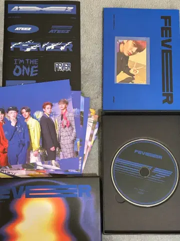 ATEEZ 아치즈 앨범 FEVER Part.2 종호 트레이딩 카드 포함