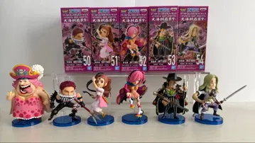 전 6종 세트 [원피스] 월드 컬렉터블 피규어 -대해적백경 9-