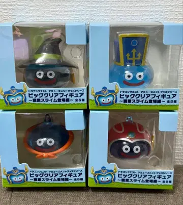 드래곤 퀘스트 빅 클리어 피규어 직업 슬라임 등장편 4종 세트