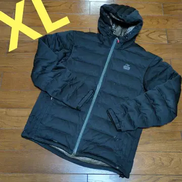 CHUMS 블랙 티쉘 다운 자켓 XL