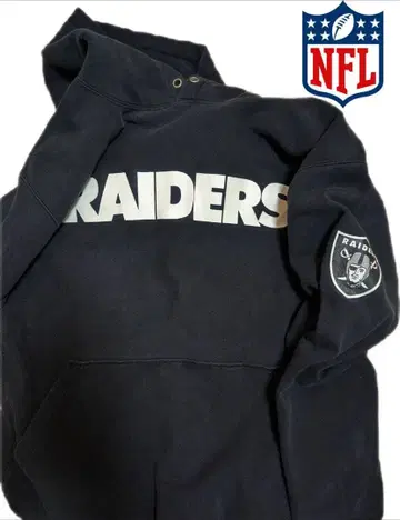 NFL 후디 LA 레이더스 [두꺼운 소재 코튼] L 사이즈