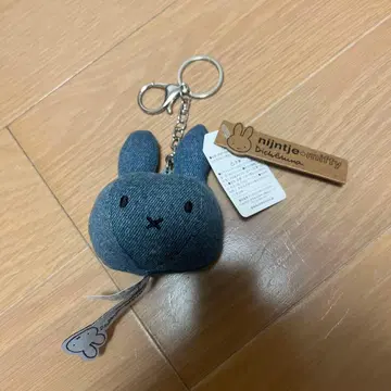 미피 백참 데님 키링 본토토이즈