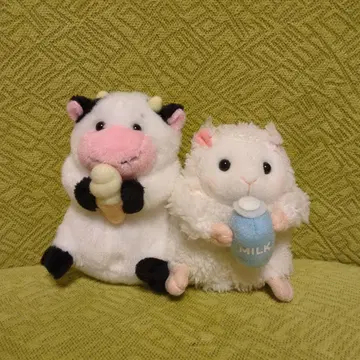 코이와이 농장 소프트 소 & 밀키 양 세트